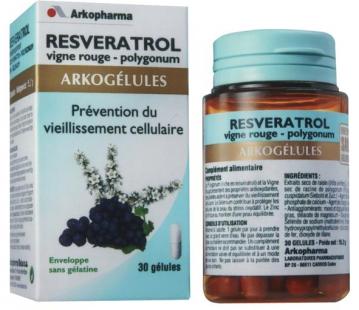 Arkogélules Resvératrol | Le Quotidien du Pharmacien
