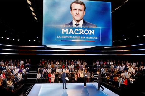 Macron au débat de TF1